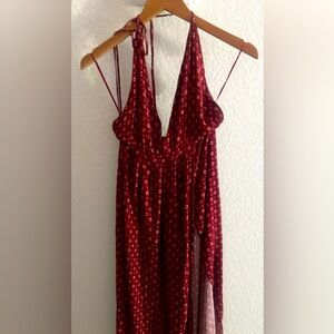 Skylar + Madison backless  maxi dress size XS